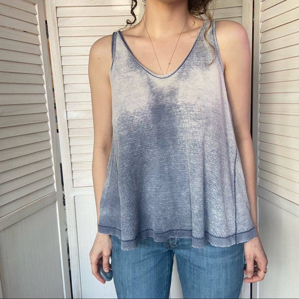 We the Free Kitten Thermal Waffle Knit Tank